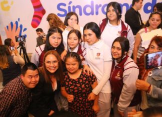 Reitera Nalleli Pedraza compromiso en la lucha por los derechos de las personas con síndrome de Down