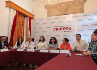 Diputados de Morena condenan ley mordaza del INE en elección judicial