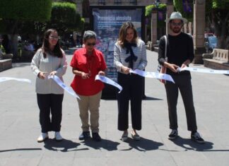 Inaugura SeCultura Morelia exposición fotográfica de Elsa Escamilla en Plaza de Armas