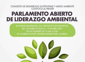 Grupo Parlamentario del Verde llama a participar en el Parlamento Abierto de Liderazgo Ambiental 2025*Se busca fomentar el liderazgo y la participación activa de la ciudadanía en la construcción de un futuro sostenible