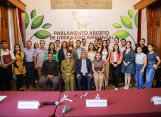 Congreso del Estado se compromete a atender política ambiental• Instala Primer Parlamento Abierto de Liderazgo Ambiental con la participación de 40 jóvenes michoacanos