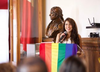 Giulianna Bugarini refrenda su compromiso con los derechos de la comunidad LGBTQ+