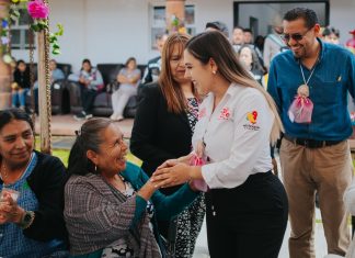Dayana Pérez celebra a las abuelitas y abuelitos, el corazón de Salvador Escalante