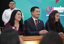 Moisés Navarro presenta informe con obras históricas y bienestar en Yurécuaro