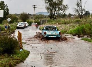 Gobierno Municipal atiende deslave en Opopeo bajo la supervisión de la Presidenta Dayana Pérez
