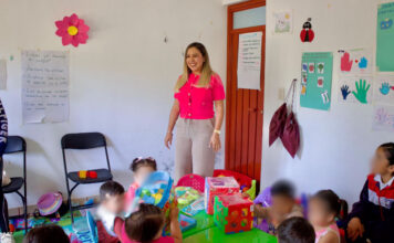 Dayana Pérez Mendoza fortalece la educación inicial en Santa Ana